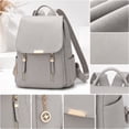 thumbnail image 4 of 12.6in Drawelry Laptop Backpack for Women, Waterproof Large Bag with 4 Compartments and 8 Zip Pockets, Multifunctional Storage Casual Rucksack with Sturdy Handle, Chic Daypack for Travel, Work, 4 of 7