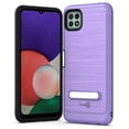 thumbnail image 6 of CoverON For Boost Celero 5G Phone Case, Slim Metal Kickstand Rugged Dual Layer Cover, Purple, 6 of 7