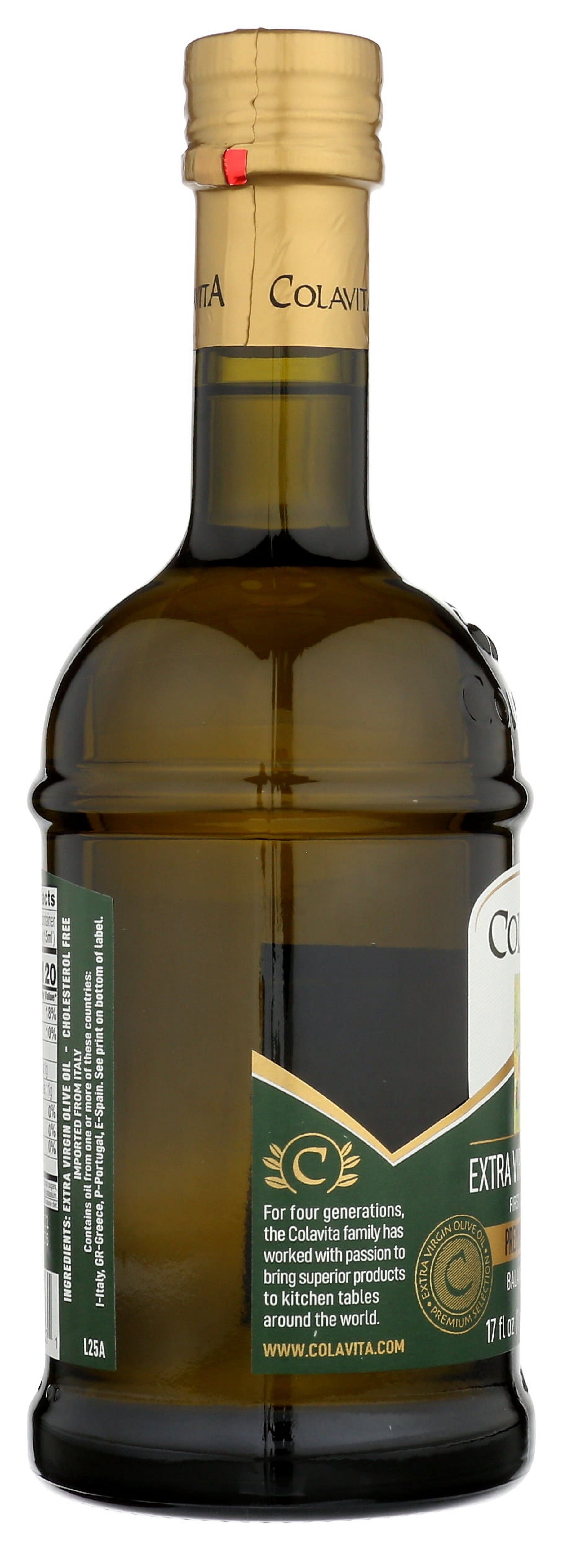 Pack of 6, Colavita Premium Selection Extra Virgin Olive Oil, 17 fl oz