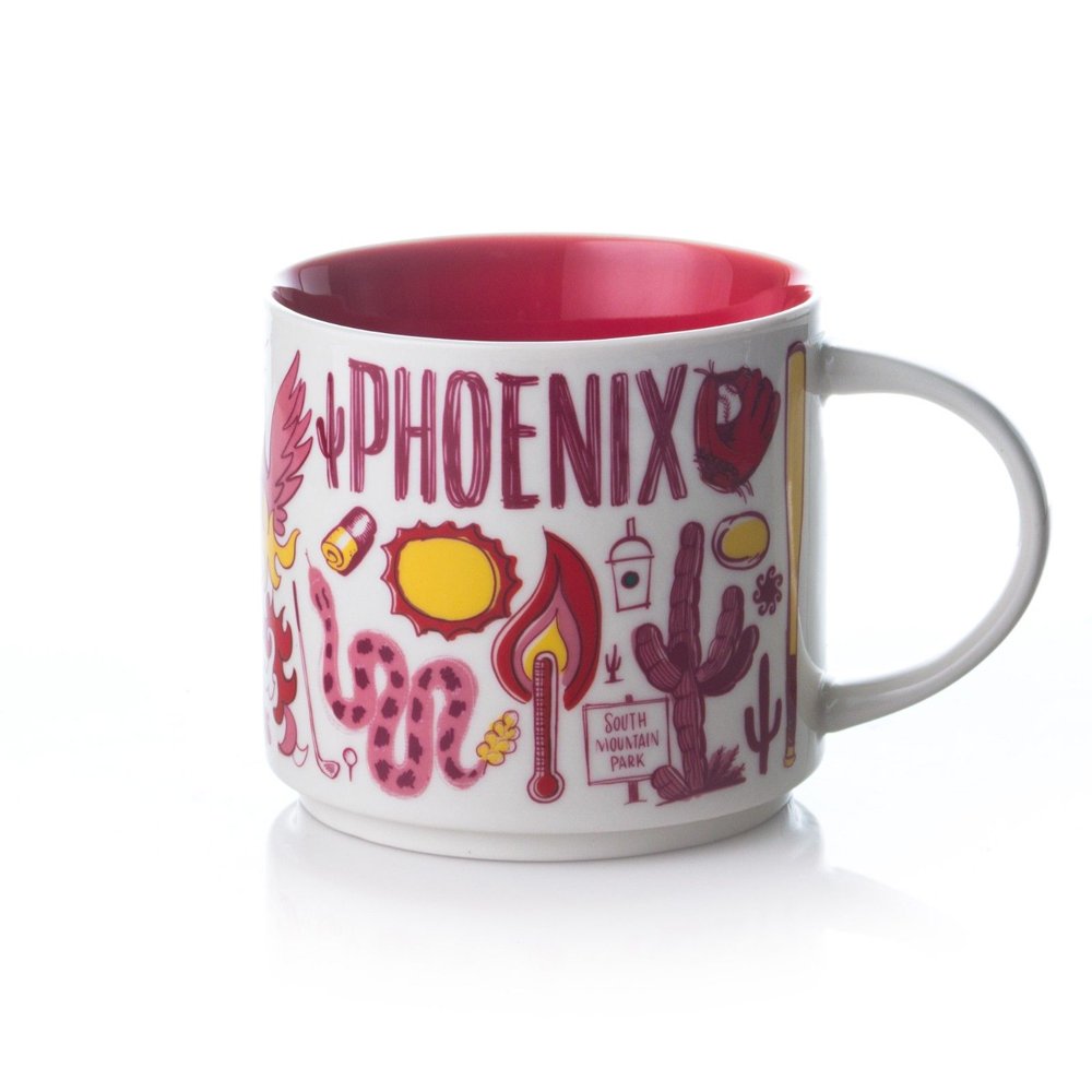 Starbucks Been There Series Collection Phoenix Arizona Ceramic Coffee