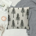 thumbnail image 2 of COMIO  Christmas Pillow Covers White Black Christmas Tree Decor Throw Pillows Winter Xmas Holiday Outdoor Cushion Cases for Couch Bed Decorations, 2 of 5