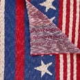 thumbnail image 6 of Americana Summer Knitted Throw Blanket – USA American Flag Oversize Throw Red And Stripe 70x100cm Lightweight Patriotic Decor For Couch & Bed, 6 of 6