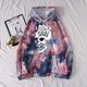 thumbnail image 2 of Sudaderas informales de manga larga para mujer con capucha y estampado de capucha Fridja ghj987+3061, 2 of 4