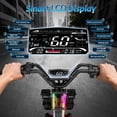 thumbnail image 3 of JUN LING Off Road Electric Scooter Adults - 10000W Dual Motor 13" Tires, up to 52MPH & 74Miles Range Fast & Heavy Duty E Scooter, 3 of 9