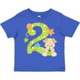thumbnail image 3 of Inktastic Second Birthday with Cute Puppy and Stars Boys or Girls Toddler T-Shirt, 3 of 5