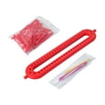 thumbnail image 4 of veasfak Knitting Loom Crochet Loom Craft Tool Knitter Weaving Tools Sewing Tools for Red, 4 of 9