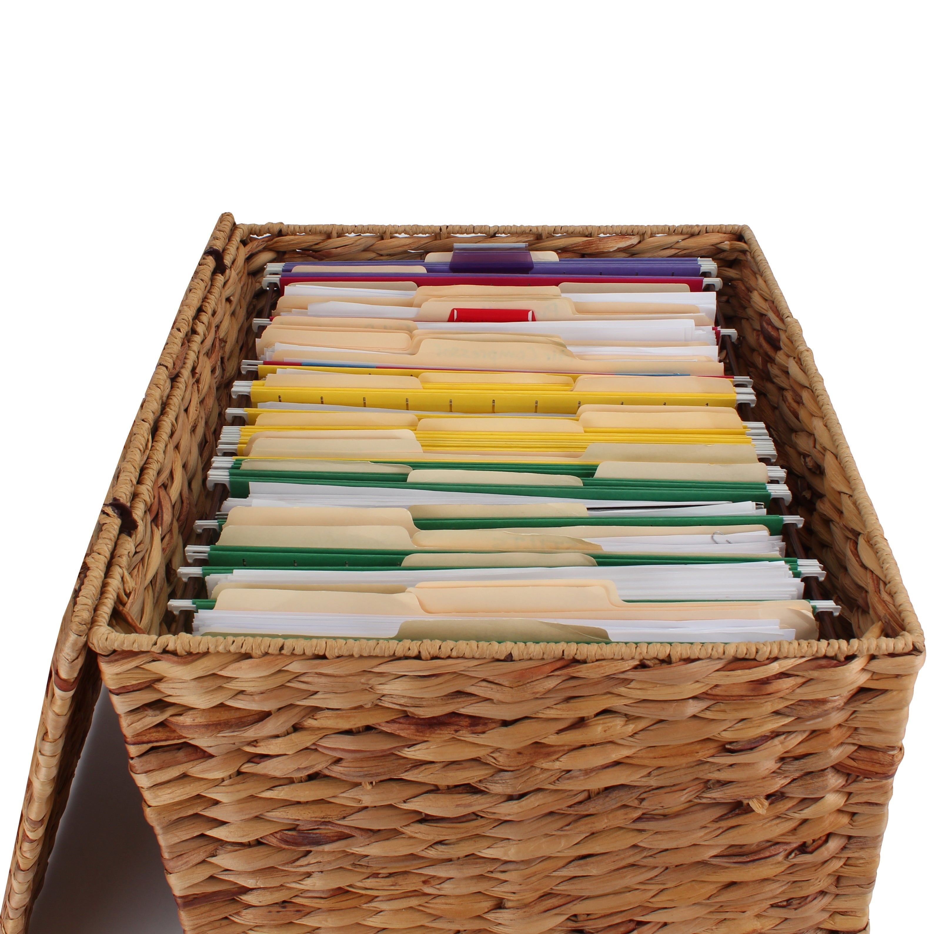 Seagrass Rolling File Cabinet Grey - Letter