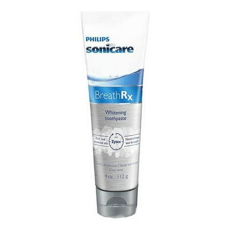 breathrx whitening toothpaste, 4-ounce tubes (pack of 2)