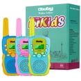 thumbnail image 1 of Walkie Talkies OBUBY de 3 a 12 años para niños con un alcance de 3 km, paquete de 3, 1 of 7