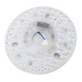 thumbnail image 1 of Ceiling Fan Light Fixture Replacement, 4.92in LED Retrofit Kit, Dimmable 18W 3CCT 3000K 4000K 6000K, Memory Function, Easy Install, for Ceiling Fan Light, Ceiling Light, 1 of 7