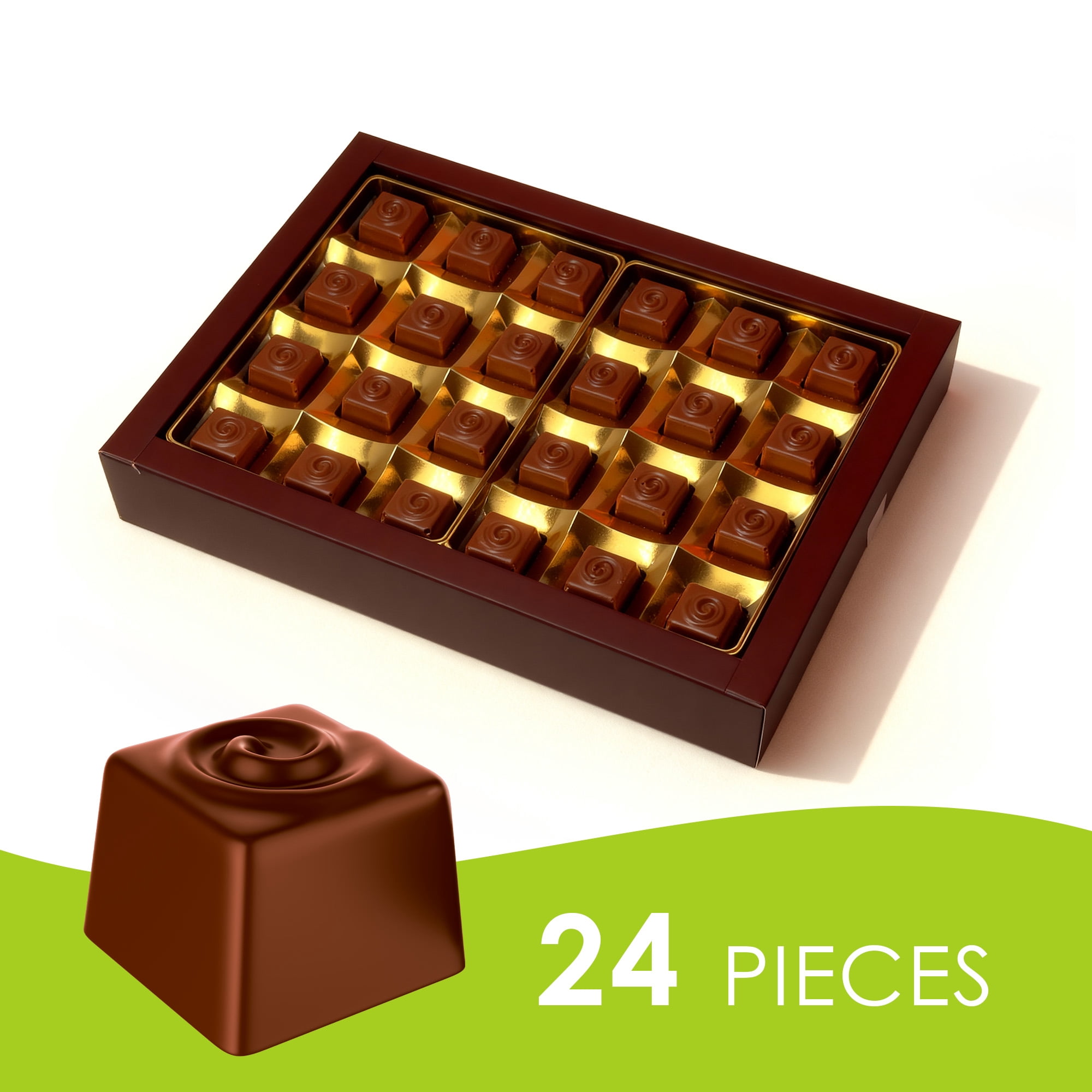 Dolcella - Dubai Milk Chocolate with Pistachio Butter & Crispy Kadayıf Gift Box 9.31 oz (264g)