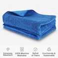 thumbnail image 2 of AIDEA Microfiber Drying Towel-2PK, Cleaning Cloths, Scratch-Free, Strong Water Absorption Drying Towel for Cars, SUVs, RVs, Trucks, and Boats Gifts(Blue 24 in. x 31 in.), 2 of 5