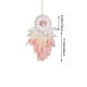 thumbnail image 4 of Fiudx Atrapasueños Decorativo, Cristales Naturales con Plumas, Adorno de Pared Bohemio, Energía Relajante para Dormitorio, Sala de Estar, Oficina, Regalo Ideal, 60 X 20 Cm, Color Azul y Rosa., 4 of 7