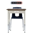 thumbnail image 2 of Dry Erase Magnetic Strip Roll Write on / Wipe off Magnet With Marker (4 Inch x 50 Feet), 2 of 6