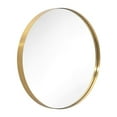 thumbnail image 1 of Open Box ANDY STAR 24 Inch Round Circle Mirror w/ Stainless Steel Metal Frame, 1 of 8