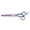 Chromatic, variant on LAZIOEGR Professional Pet Dog Hair Cutting Grooming Thinning Scissors 6.7 inches / 17 cm Stainless Steel Hairdressing Shear Blue for Cats Dogs and Small Animals Home Pet Care Tool