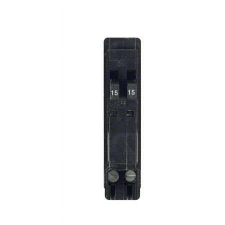 Square D 15/15 amps Tandem Single Pole Circuit Breaker