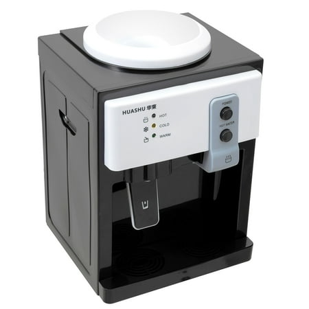 

CURNRN Hot and Cold Mini Countertop Water Cooler Dispenser with 110V 500W Power for Office Use