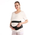 thumbnail image 2 of Ceinture de Soutien Maternité Care Grossesse, Bande Taille/dos/abdomen, Orthèse Abdominale, Noir, Taille TG, 2 of 5