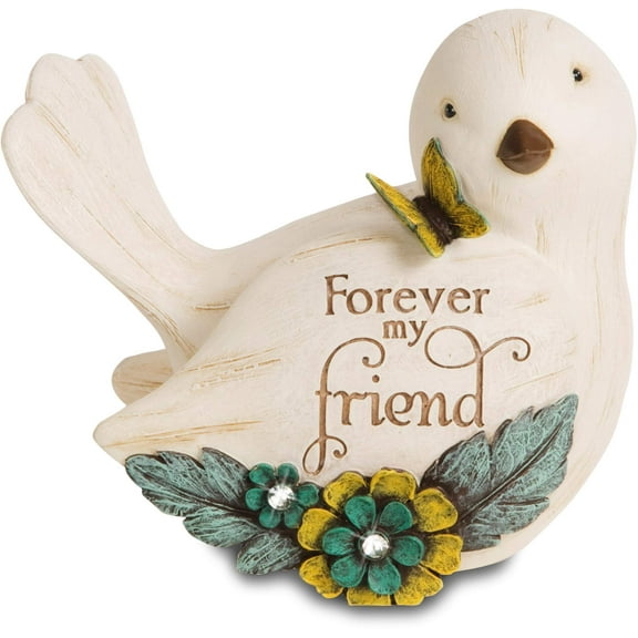 Pavilion Gift Company 41044 Simple Spirits "Forever My Friend" Bird Figurine, 3-1/2-Inch