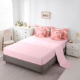 thumbnail image 5 of Homewish Kawaii Pink Boots Twin Bedding Sets 7-Piece for Preppy Kids Children,Western Cowgirl Bedding Comforter Set Microfiber,Stars Print Breathable Sheet Sets,Super Cozy Room Decor,Reversible, 5 of 8
