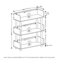 thumbnail image 6 of Pemberly Row Turn-N-Tube 3-Tier Freestanding Multipurpose Espresso Display Rack, 6 of 6