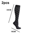 thumbnail image 2 of Calcetines deportivos Calcetines de compresión para mujeres y hombres Medias hasta la rodilla, 2 of 5