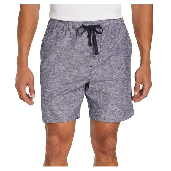 Gap Men's Linen Pull On Shorts in Navy Size Large