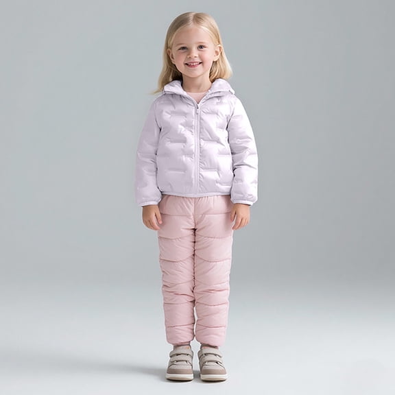 Krdevn Warm Girls Down Jacket Winter Coats for Lightweight Outerwear Windproof Cold Weather Insulated Hooded with Soft Fabric for Maximum Comfort and Play,15-16 Years