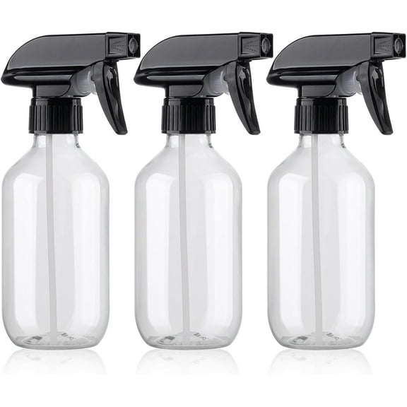 Spray Bottles Water Spray Bottle 2 Packs- BPA Free -10 oz/300 ml Plastic Refillable Containers Fine Mist Small Spray Bottle with Adjustable Nozzle for Hair, Cleaning