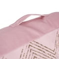 thumbnail image 6 of SAFAVIEH Sarla Diamond Floor Pillow, 26" x 26", Pink/Gold, 6 of 7