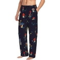 thumbnail image 2 of Kll Mens Pajama Pants For Men,Mens Lounge Pants,Funny Gifts For Men,Men'S Pajama Bottoms-Mushrooms3, 2 of 9