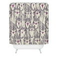 thumbnail image 2 of Society6 Sharon Turner Unicorn Love Purple Shower Curtain 71" x 74", 2 of 3