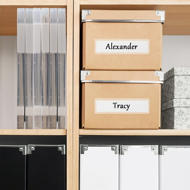 KAKOWELY 6Ud Caja Organizador De Plástico Transparente Claro Para Oficina