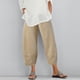 thumbnail image 3 of WILLBEST Pantalones Casuales para Mujer, de Uso Diario, de Color Sólido, con Cintura Elástica, Largos y Bolsillos Laterales para Un Estilo y Comodidad Sin Esfuerzo. Mediana, 3 of 7