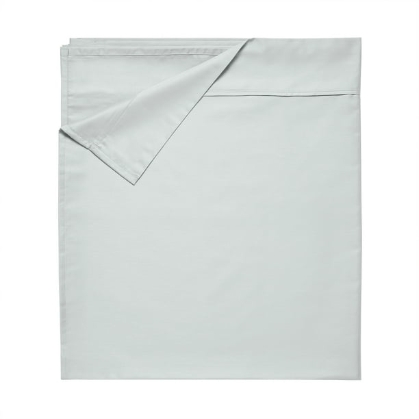 Softest Twin Flat Sheet Only Durable, 100 Cotton Sheet , 400 Thread