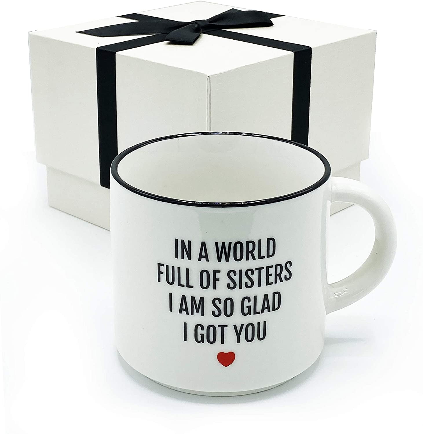 Triple Gifffted Best Sister Ever Coffee Mug Gift, Sisters Day Gifts