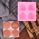 thumbnail image 2 of Silicone mold with 4 cavities, macaron mold, accessory for handmade jelly, cupcakes, cookies, cake decoration Ref: 1624, 2 of 5