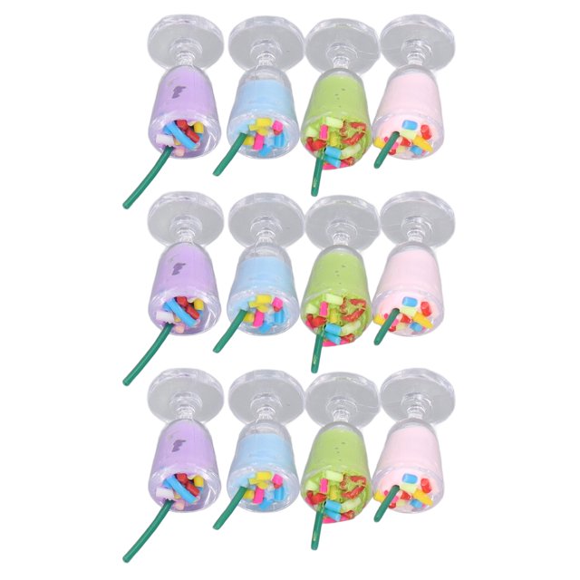 Modelo De Helado De Casa De MuñecasHelado De Casa De Muñecas Ligero De Plástico Decorativo 1:12 Encantador Y Resistente Para Niños Para Pareja ANGGREK Universal