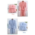 thumbnail image 4 of Guardurnaity Ropa de dormir de terciopelo Coral, Toalla de baño grande gruesa, albornoz largo para parejas, camisón transpirable, pijamas cálidos de Pijama Gris Guardurnaity AP012963-05, 4 of 6