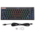 thumbnail image 2 of Teclado RGB negro, teclado mecánico de 68 teclas, teclado mecánico para juegos, el mejor de su clase, 2 of 9