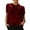 Tops-Red, variant on Women'S Velvet Lace Blouse Casual Round Neck Flared Tops Elegant Loose Short Sleeve Holiday Party Velour Top Solid Shirts Fashion Outfits 2025