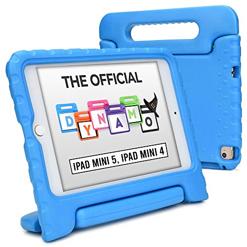 Rugged Kids Case Pink Handle Cooper Dynamo Air 1 iPad Air 2 iPad 6th Generation Protective Case for iPad 5th Child Proof Cover with Stand