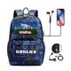 thumbnail image 2 of Mochila antirrobo con USB para mujer, bolso escolar de lona con cielo estrellado para adolescentes, estudiantes, niños y niñas, 2 of 4