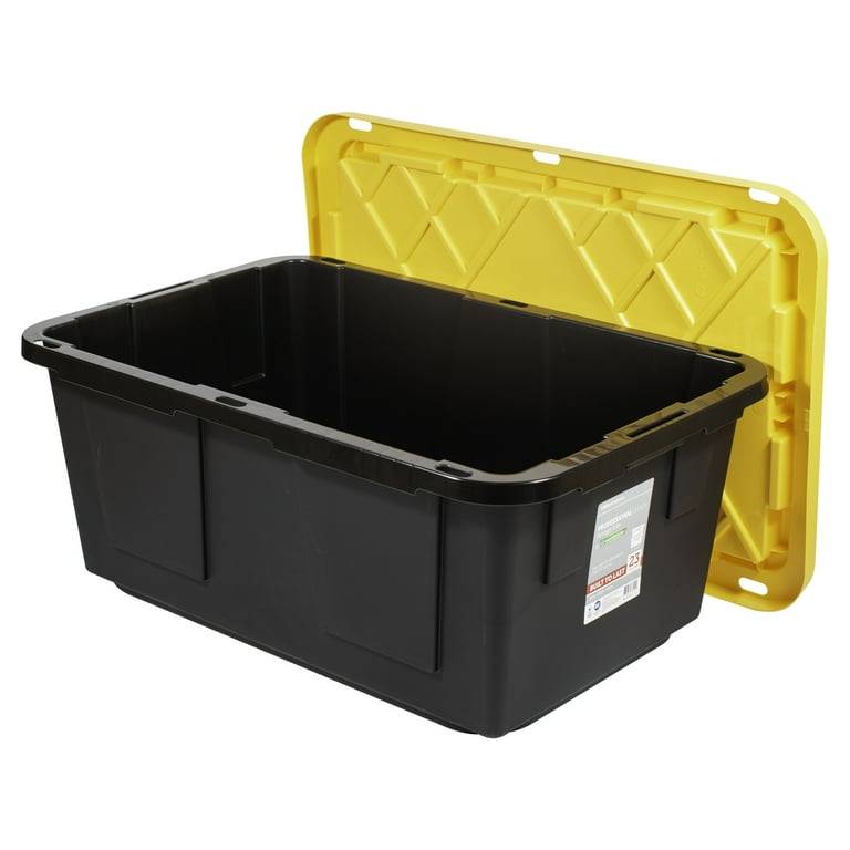 Walmart black and yellow totes hotsell
