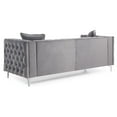 thumbnail image 6 of Glory Furniture Paige Velvet Sofa in Gray, 6 of 6