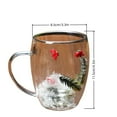 thumbnail image 2 of High Borosilicate Double Layer Glass Cup for Warmth and Comfort in Any Space, 2 of 3