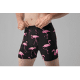 thumbnail image 4 of Funny Boxer Briefs for Men Pink Flamingo Novelty Fun Underwear, 4 of 7