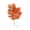Orange, variant on Tuscom Artificial Maple Leaf Bouquet Halloween Decor with Orange Fall Foliage, Faux Autumn Branch Photography Props for Thanksgiving Table Arrangement