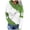 Green, variant on Bibifish Womens Hoodies Cute Dog Paw Fist Bump Graphic Print Long Sleeve Drawstring Sweatshirts Comfy Pocket Plus Size Pullover Tops